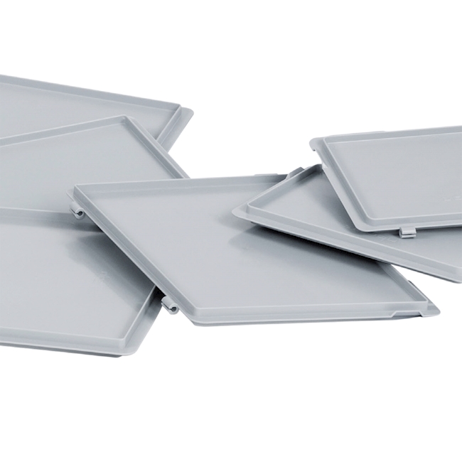 Couvercle à charnières Newbox 600x400mm, PP